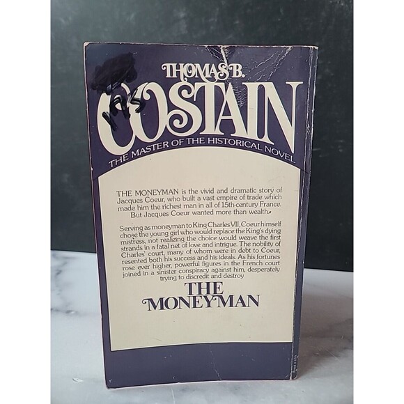 The Moneyman By Thomas B. Costain Paperback - Picture 9 of 10